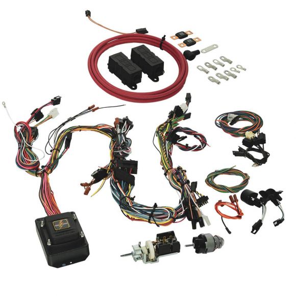 American Autowire Wiring Harness with Switches, 66-77 Ford Bronco